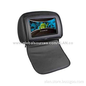 9-inch Headrest Car DVD Player with Zipper Cover (Android and DVD System)